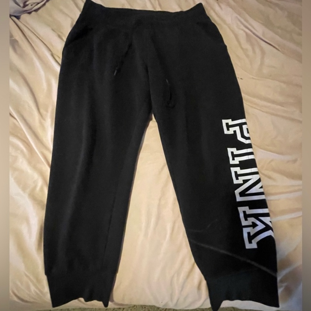 pink victoria secret sweatpants